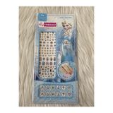 GuGuAccesories Nail Art Karlar Ülkesi Frozen Çocuk Tırnak Sticker Taşlı Sticker Ve Törpü