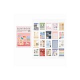 GUGUK Cartoon Temalı 20 Sayfa Sticker Defteri • Scrapbooking • Bullet Journal