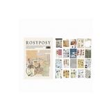 GUGUK Vintage Temalı 20 Sayfa Sticker Defteri • Scrapbooking • Bullet Journal