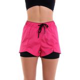 Gugus Kadın Deniz Şortu Içi Taytlı Survivor - Pembe - 2XL