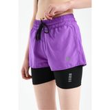 Gugus KADIN İÇİ TAYTLI BASKILI ÇİFT CEPLİ SPOR/DENİZ/HAVUZ ŞORTU