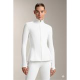Gugus KADIN Polarlı içi termal Light warm running VOLANLI Fermuarlı Yüksek Yaka Spor Ceket – Esnek Activewear
