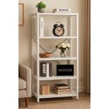 GUİMO Modern Minimal 5 Raflı Metal Kitaplık ve Raflı Dolap Kitaplık Metal