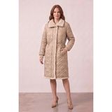 Guitar Casual Bej Kapitoneli Mont - 48