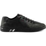 Guja 24510-3 Siyah Erkek İthal Taban Monogram Baskılı Sneaker Spor Ayakkabı