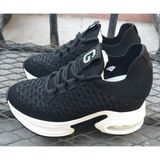 Guja 24k300-3 Kadın Gizli Dolgu Yüksek Air Tabanlı Sneaker Spor Ayakkabı, Dar Kalıp 1 Numara Büyük Tercih Ediniz - Siyah