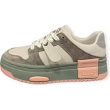 Guja 24K358-3 Kalın Taban Kadın Sneakers Spor Ayakkabı - Haki