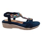 Guja 24Y120-2 Siyah Taşlı Comfort Kadın Sandalet