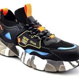 Guja 24Y568 Deri Siyah Erkek Sneaker