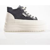Guja 25K313-2 Kadın Gizli Dolgu Topuklu Boğazlı Sneaker - Siyah