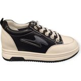 Guja 25K326 Gizli Dolgu Topuk Kadın Sneaker Spor Ayakkabı - Siyah