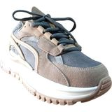 Guja 25K331-2 Kadın Süet Sneaker Spor Ayakkabı Camel
