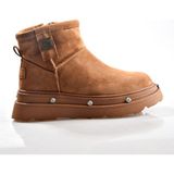 Guja 25K435 Kadın Dolgu Topuk Bot - Camel Süet