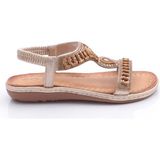 Guja 25Y152 Altın Kadın Spor Sandalet