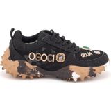 Guja 25Y338-9 Kadın Taşlı Sneaker Spor Ayakkabı - Siyah