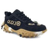 Guja 25Y338-9 Taş Detaylı Fashion Kadın Sneakerspor Ayakkabı - Siyah