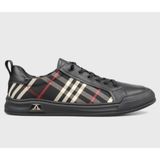 Guja 25Y510-7 40/44 Erkek Ekose Desenli Sneaker Ayakkabı - Siyah