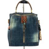 Guja 25YG533 Kadın Premium Denim Sırt Çantası - Mavi - tek ebat