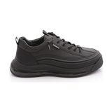 Guja 26K600-1 Erkek Hakiki Deri Sneaker Ayakkabı Siyah