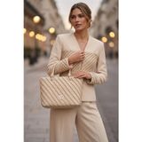 Guja 26YC3006 Kadın Omuz Çantası Bej