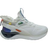Guja Beyaz Erkek Triko Sneaker Spor Ayakkabı