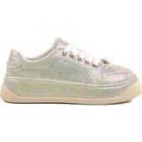 Guja Beyaz Taş Işlemeli Kadın Sneaker - Renkli