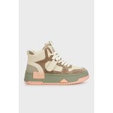 Guja Deri Sneaker Ayakkabı Bayan Ayakkabı 38924K3582 - Yeşil