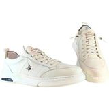 Guja Erkek Lastik Bağcık Kapamalı Hakiki Deri Günlük Sneakers - Beyaz