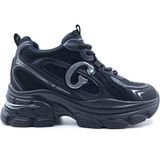 Guja G25K450 Gizli Topuk Kadın Siyah Sneaker Spor Ayakkabı