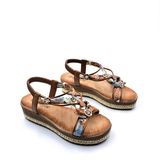Guja G25Y171 Camel Beji Espadril Kadın Sandalet