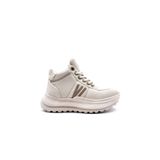 Guja Hafif Tasarım İçi Miflonlu Bilekli Bej Renk Kadın Sneaker Ayakkabı