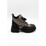 Guja Ithal Seri Kadın Sneaker Bot GJ405 - Haki - 36