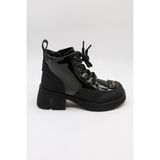 Guja Ithal Seri Kadın Sneaker Bot GJ405 - Siyah - 36