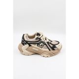 Guja İthal Seri Kadın Sneaker Spor Ayakkabı GJ366 - Bej - 36