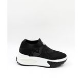 Guja Ithal Triko Sneakers Kadın Spor Ayakkabı GJ305 Siyah