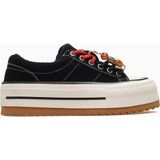 Guja Kadın Bağcık Aksesuarlı Günlük Sneaker Ayakkabı 26K 26K366-1 - Siyah