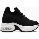 Guja Kadın Gizli Dolgu Topuk Sneaker Ayakkabı 26Y 26Y300-8 - Siyah