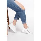 Guja Kadın Spor Comfort Taş Detay Ayakkabı - Beyaz