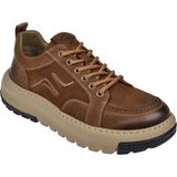 Guja Nubuk Deri Hafif Taban Erkek Spor Ayakkabı Sneaker GJ-25K552 Camel Nubuk