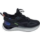 Guja Siyah Erkek Triko Sneaker Spor Ayakkabı