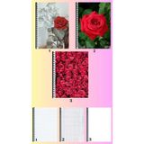 Gül 3 adet defter A4 büyük boy çizgili_kareli_çizgisiz