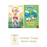 Gül Ablanın Kalbi + Şirinler - Aktivite Kitabı 2 + Yaramaz Tavşan Masalı