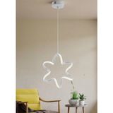 Gül Avize Modern Çiçek Formlu LED Sarkıt Avize 3renk 3000K4000K6500K - Beyaz
