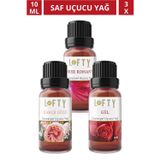 Gül, Bahçe Gülü, Amber Doğal Uçucu Yağ Saf Buhurdanlık Esansı Oda Kokusu Esans Buhur Yağı 10ml