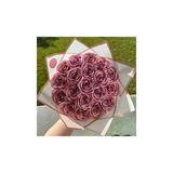 Gül Buketi Yapay Solmayan Saten Yapay Cicek (Pembe)
