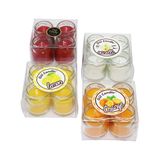 Gül Candle GL-218 4 Adet Kokulu Mum Mini Cam Kavonoz - 40'li Paket