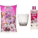 Gül Çiçek Sarayı Orkide Saksısı 3lt, Orkide Toprağı 3 Lt,orkide Besini 225 Ml. Orkide Bakım Seti ( Büyük Boy ) - 17 cm - 1 Adet
