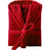 Gül Ev Tekstil Ürünleri Pamuk Bukle Bordo Bornoz - 2XL