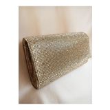 Gül Karatekin KadınGold Taşlı Mini kutu Clutch Portföy Düğün Nişan Özel gece Çantası