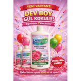 Gül Kokulu Romantik Robot Süpürge Yüzey Sıvısı,Robot Süpürge Deterjanı Mop Sıvısı 1000 Ml Dev Boy